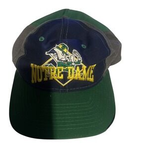Notre Dame The Game Snapback Hat *Forehead Discoloration*